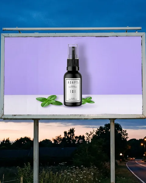 Adapt X.1 ad, Billboard layout without copy, 4:5: the photograph alone