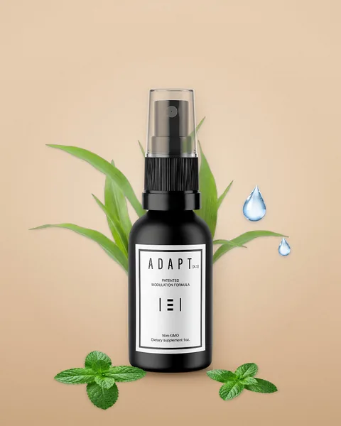 Adapt X.1 ad, Ingredient orbit layout without copy, 4:5: the photograph alone