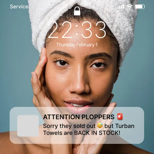 Ad template, 1:1: Attention ploppers