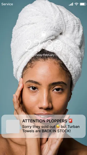 Ad template, 9:16: Attention ploppers