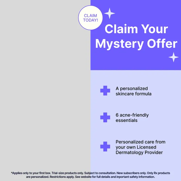 Ad template, 1:1: Claim your mystery offer