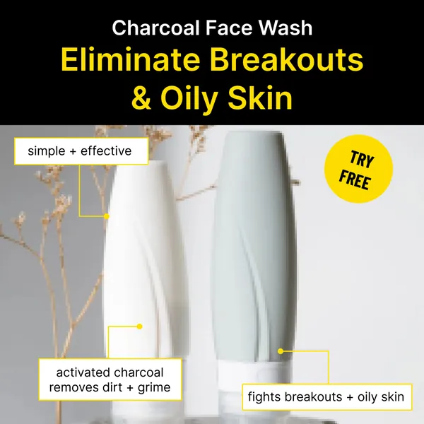Ad template, 1:1: Eliminate breakouts & oily skin