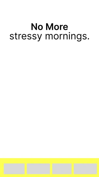 Ad template, 9:16: No more stressy mornings