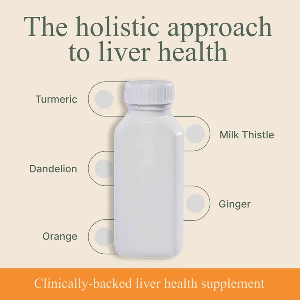 Ad template, 1:1: The holistic approach to liver health