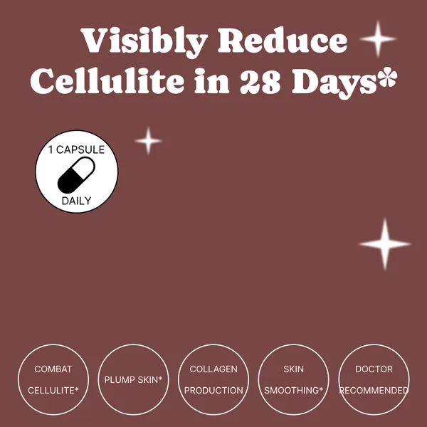 Ad template, 1:1: Visibly reduce cellulite in 28 days