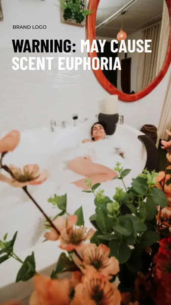 Ad template, 9:16: Warning: may cause scent euphoria